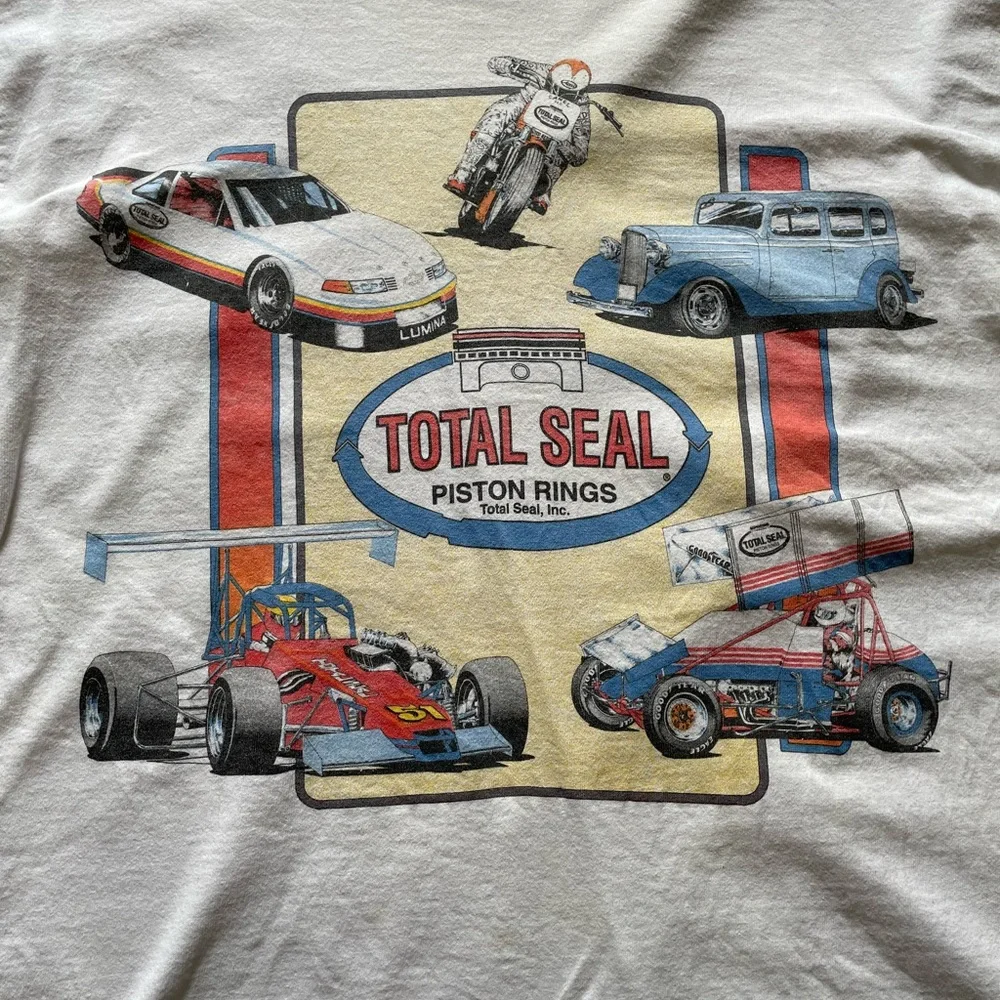 Vintage Total Seal piston ring shirt - Picture 3 of 9